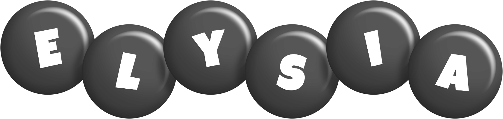 Elysia candy-black logo