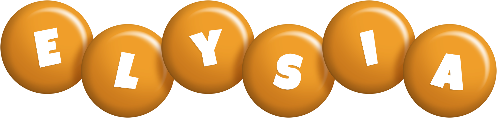 Elysia candy-orange logo