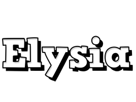 Elysia snowing logo