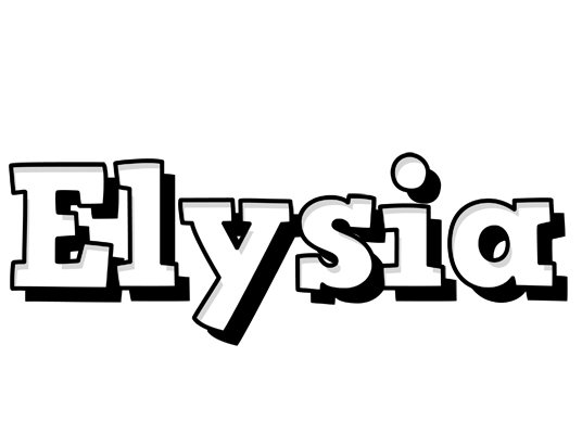 Elysia snowing logo