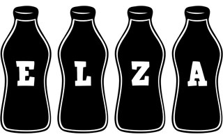 Elza bottle logo