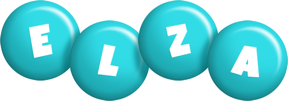 Elza candy-azur logo