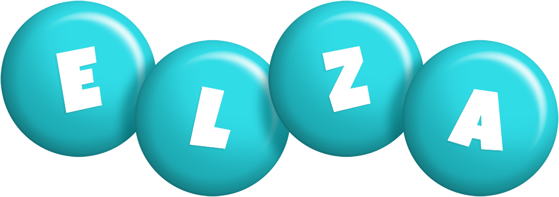Elza candy-azur logo