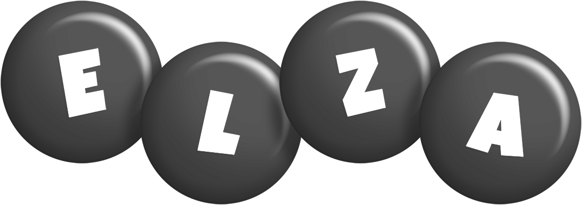 Elza candy-black logo