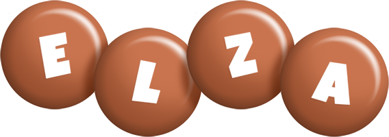 Elza candy-brown logo