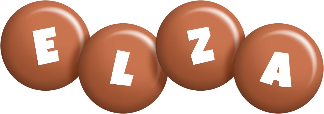 Elza candy-brown logo