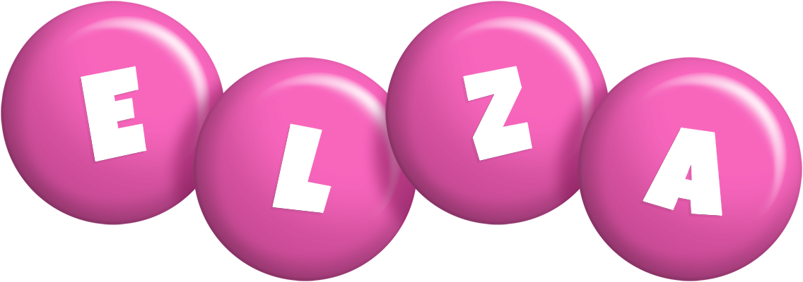 Elza candy-pink logo