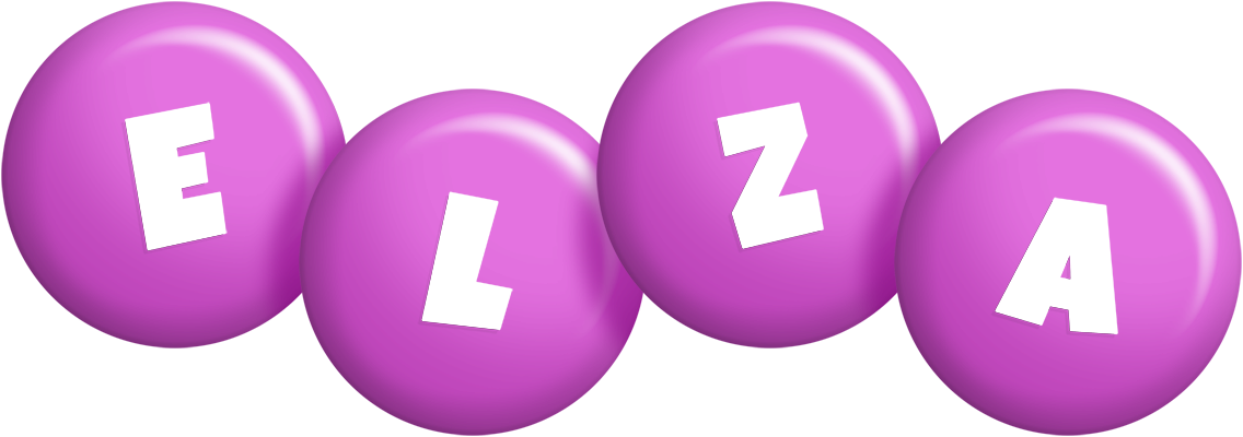 Elza candy-purple logo