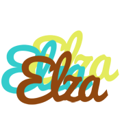 Elza cupcake logo