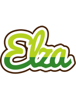 Elza golfing logo