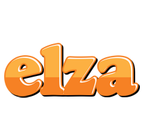 Elza orange logo