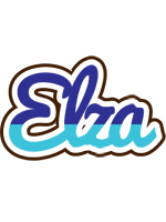 Elza raining logo