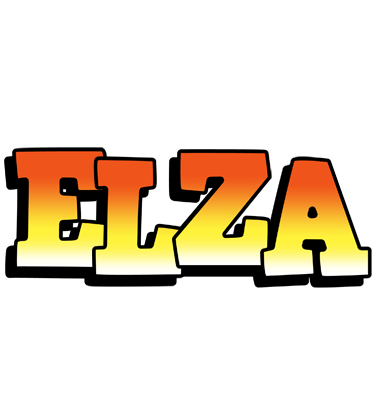 Elza sunset logo