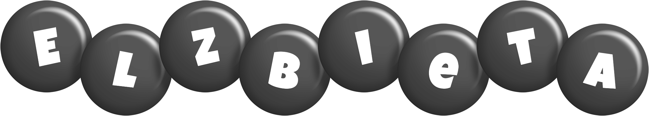 Elzbieta candy-black logo