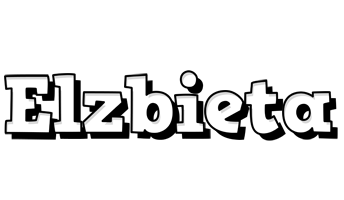 Elzbieta snowing logo