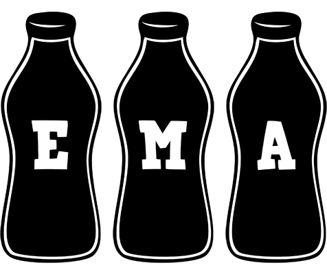 Ema bottle logo