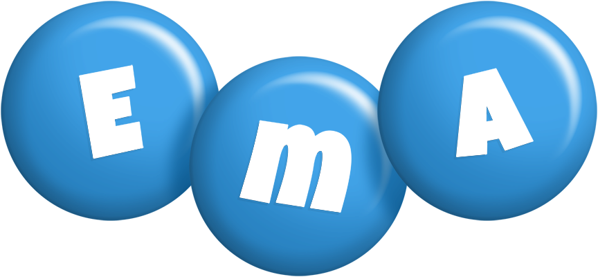 Ema candy-blue logo