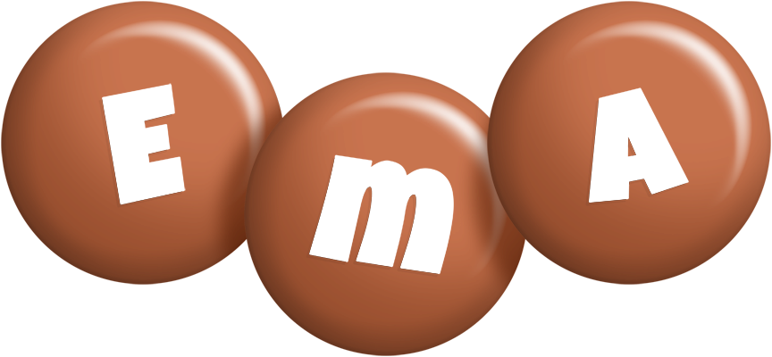 Ema candy-brown logo
