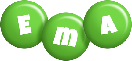 Ema candy-green logo