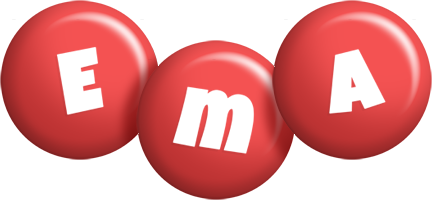 Ema candy-red logo
