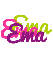 Ema flowers logo