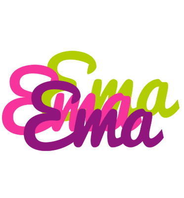 Ema flowers logo