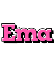 Ema girlish logo