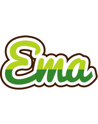 Ema golfing logo
