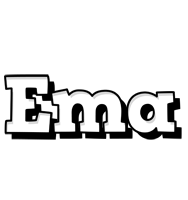 Ema snowing logo