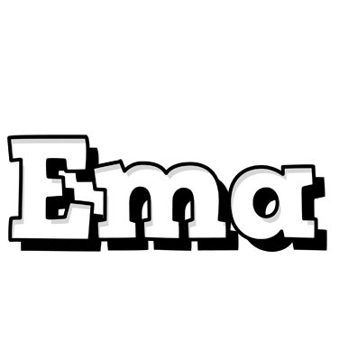 Ema snowing logo