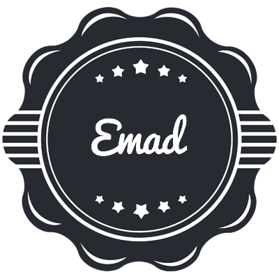 Emad badge logo
