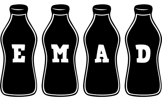 Emad bottle logo