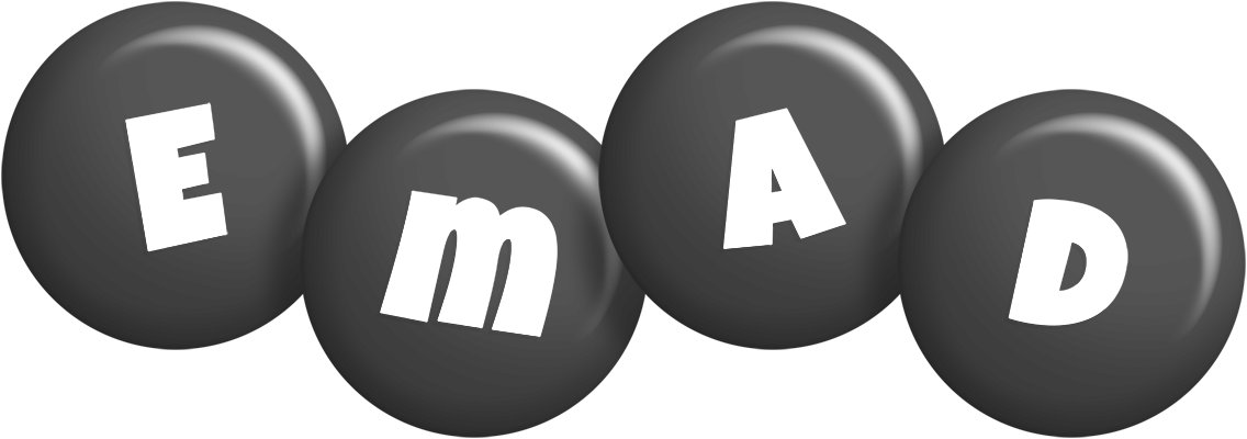 Emad candy-black logo