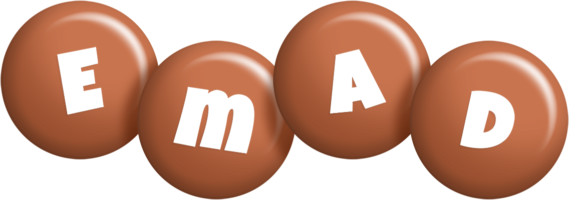 Emad candy-brown logo