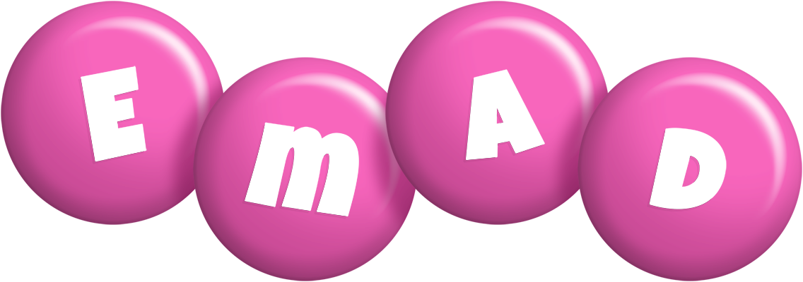 Emad candy-pink logo