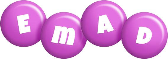 Emad candy-purple logo