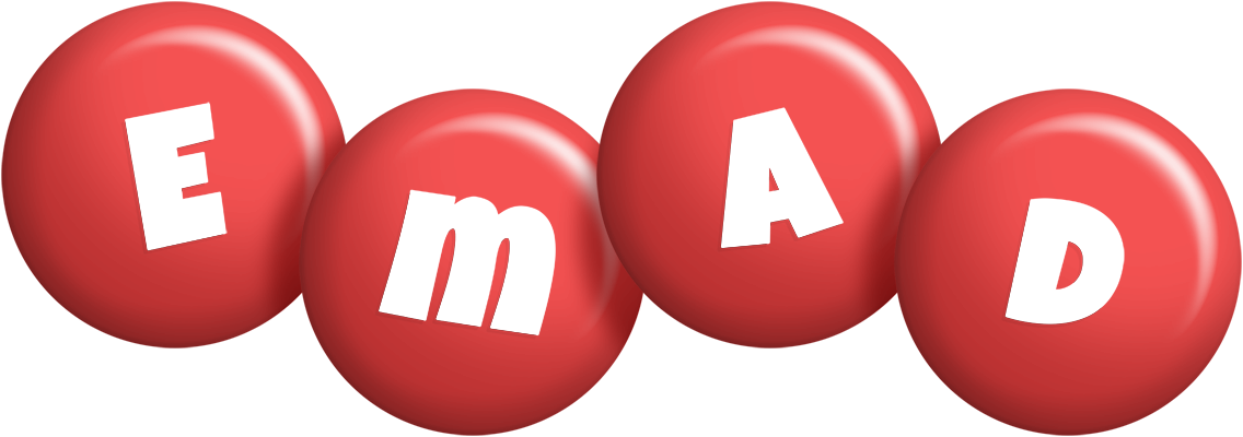 Emad candy-red logo