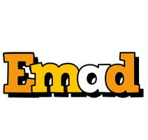 Emad cartoon logo