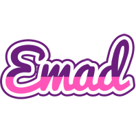 Emad cheerful logo