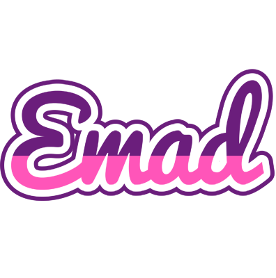Emad cheerful logo