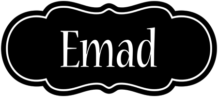Emad welcome logo