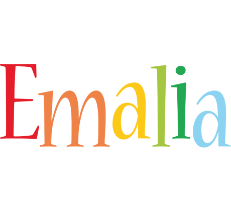 Emalia birthday logo