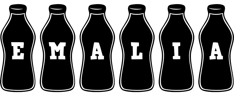 Emalia bottle logo