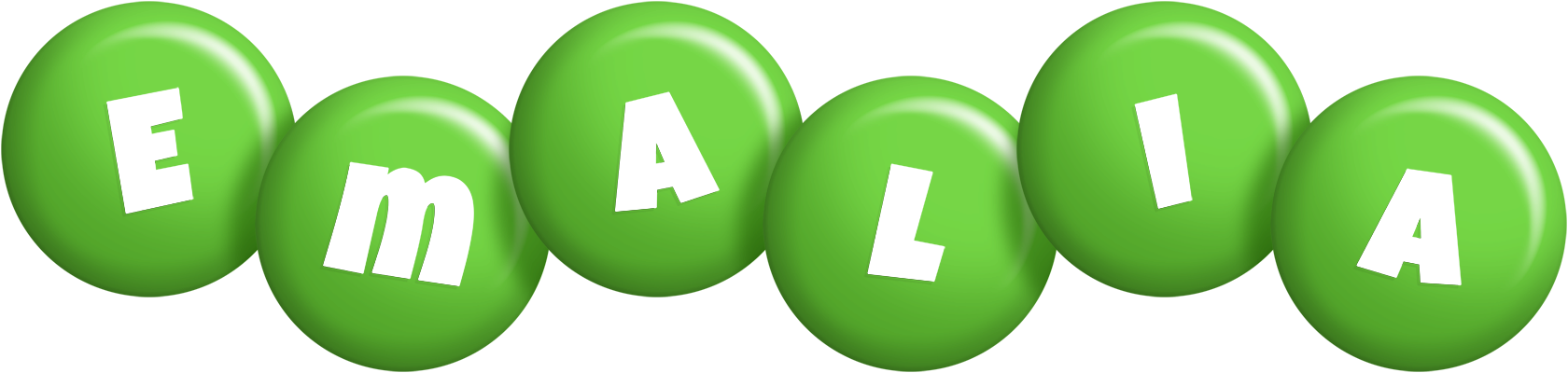 Emalia candy-green logo