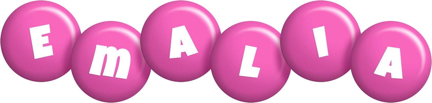 Emalia candy-pink logo
