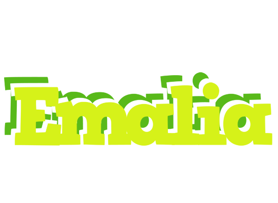Emalia citrus logo
