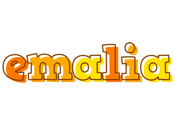 Emalia desert logo