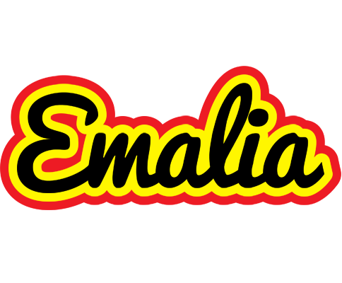 Emalia flaming logo
