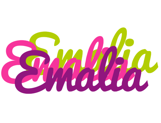 Emalia flowers logo