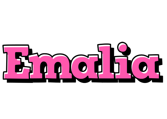 Emalia girlish logo